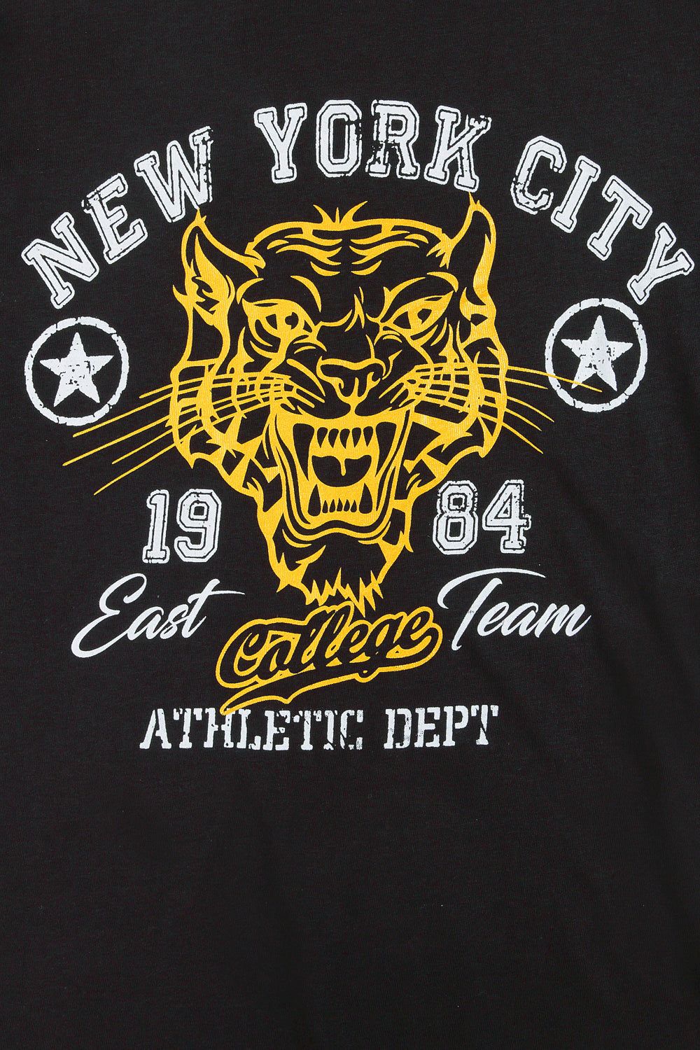 New York City Tiger College Gold Long Pyjamas - Image 3