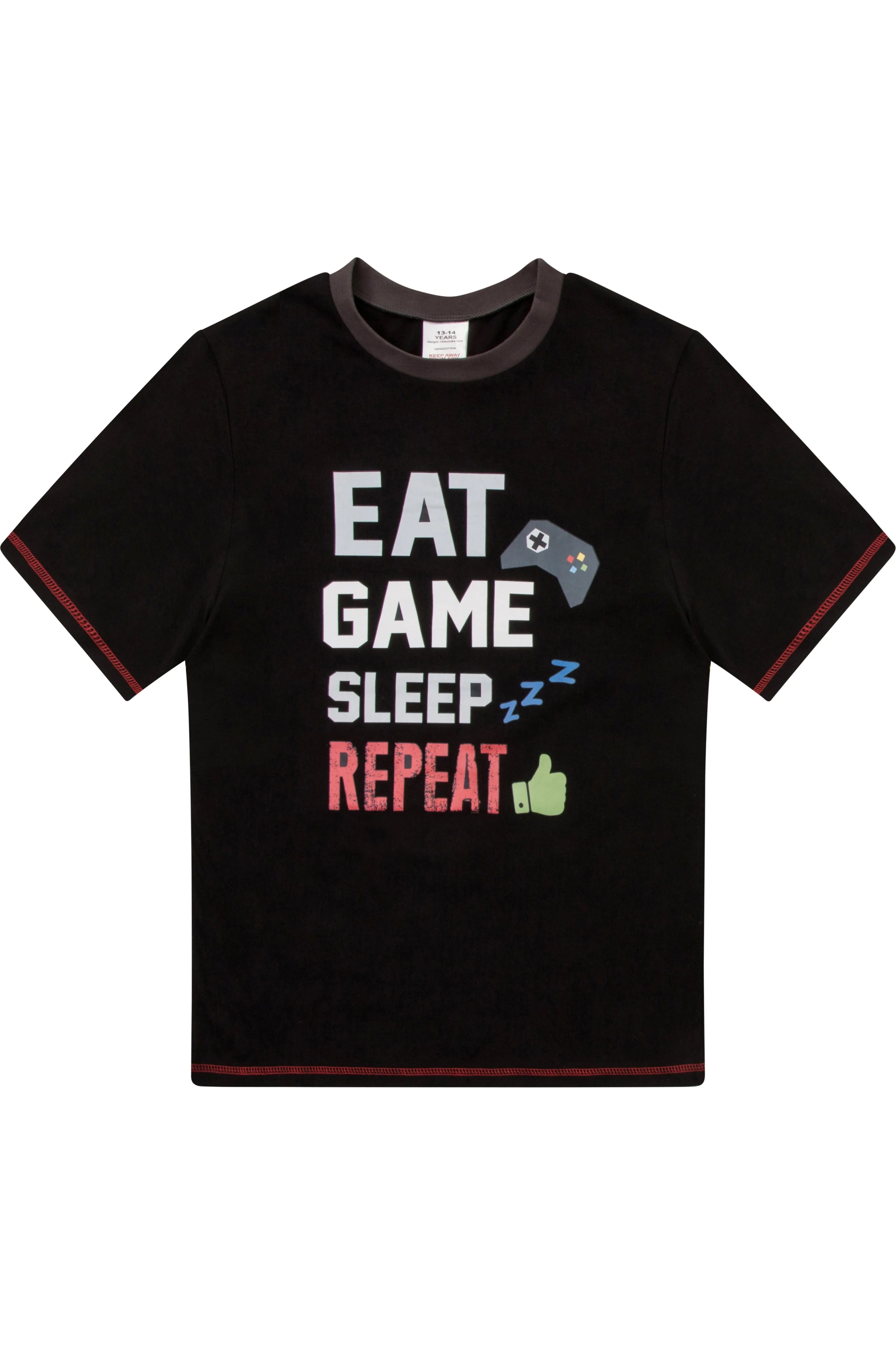 Boys Eat Game Sleep Short Pyjamas - Image 6
