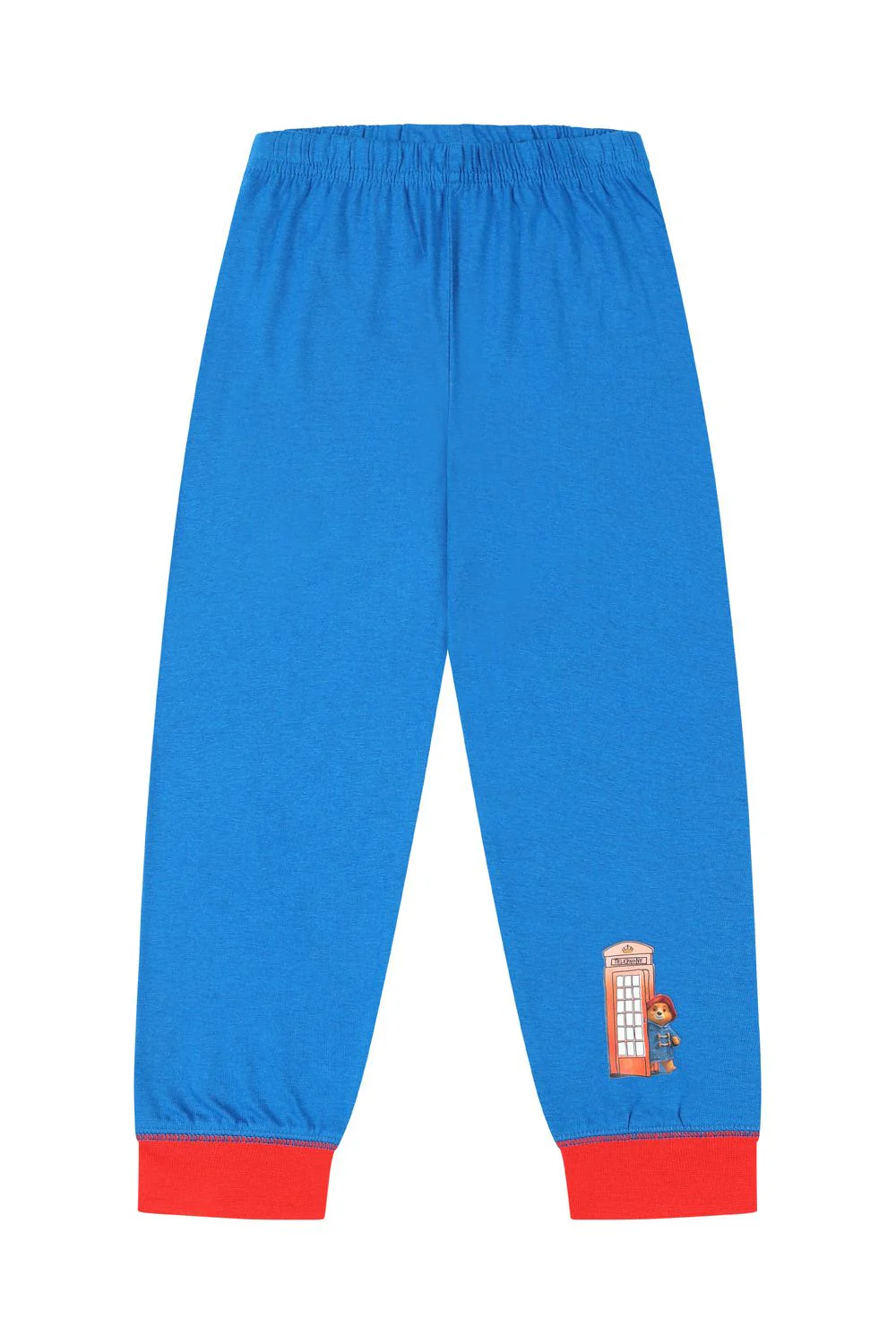 Boys Paddington Bear London Pyjamas Blue Long PJs - Image 4