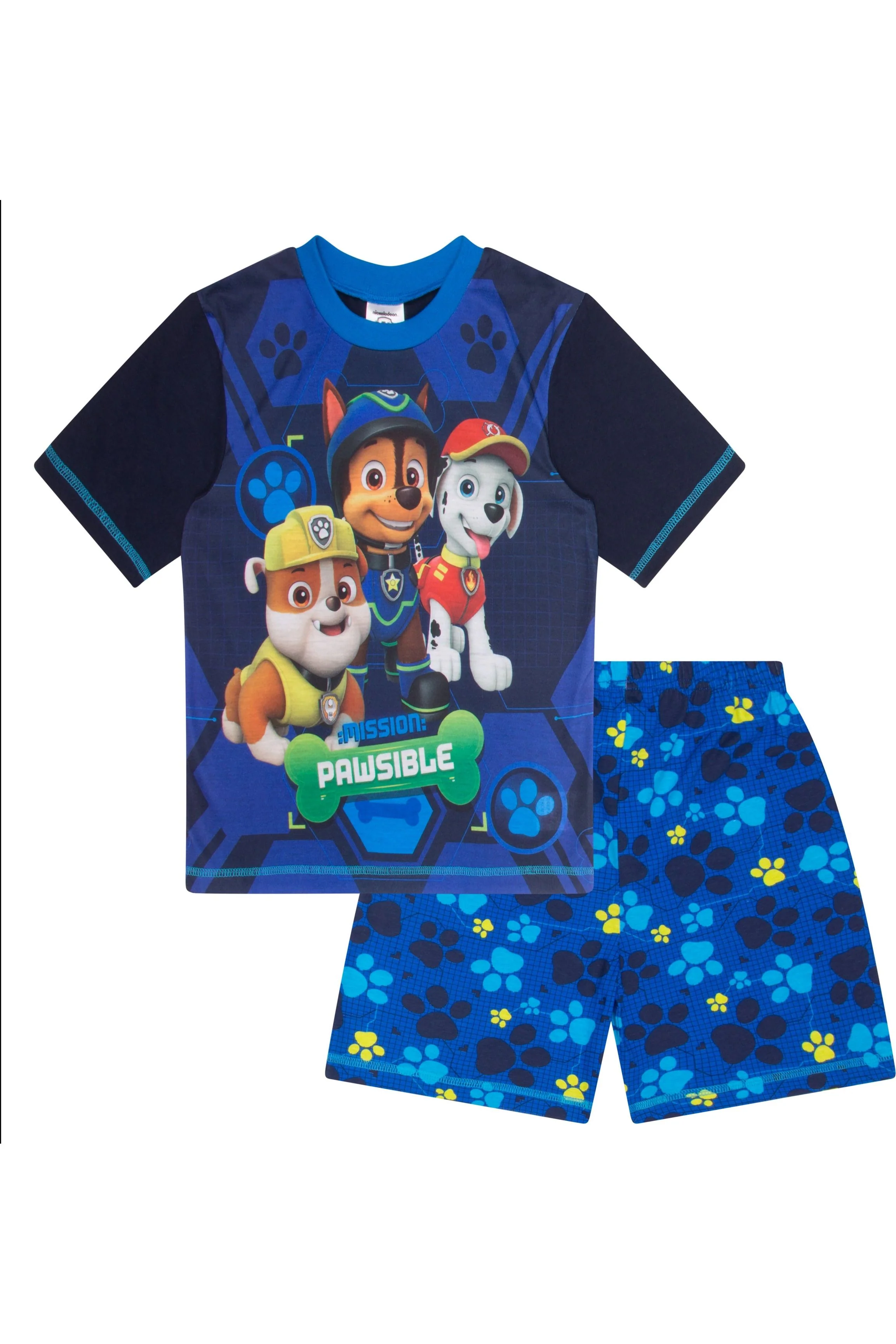 Boys Paw Patrol Short Pyjamas - Image 3