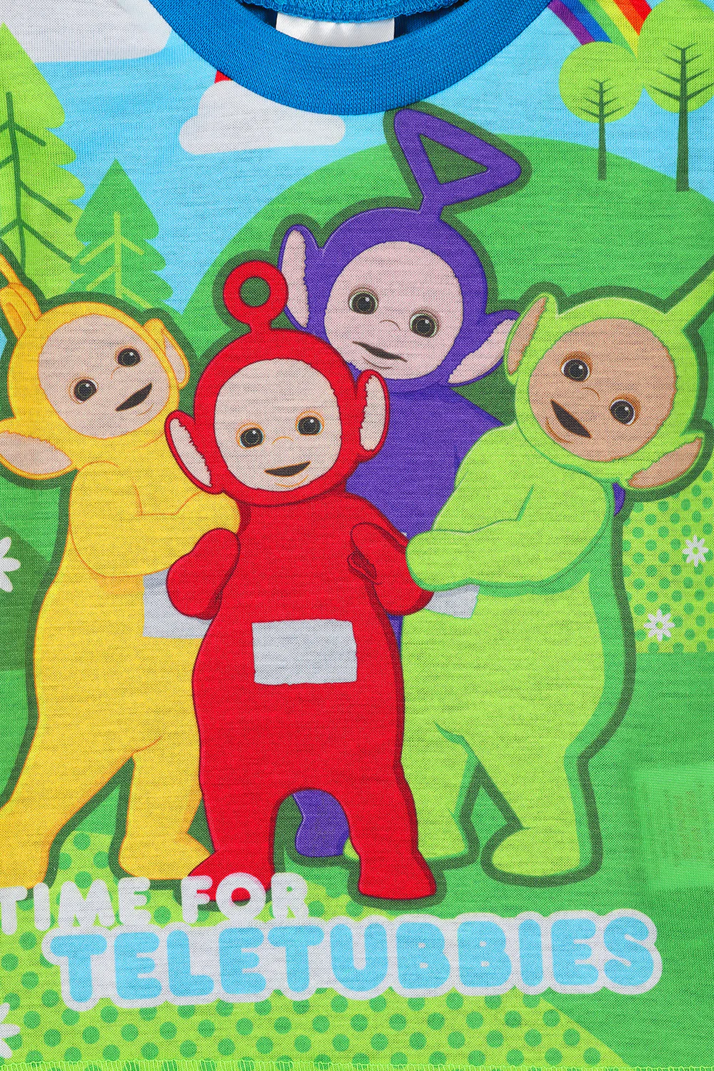 Kids Teletubbies Pyjamas Blue Short PJs - Image 3