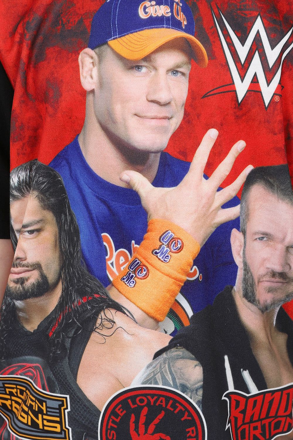 WWE World Wrestling Entertainment John Cena Red Short Pyjamas - Image 4