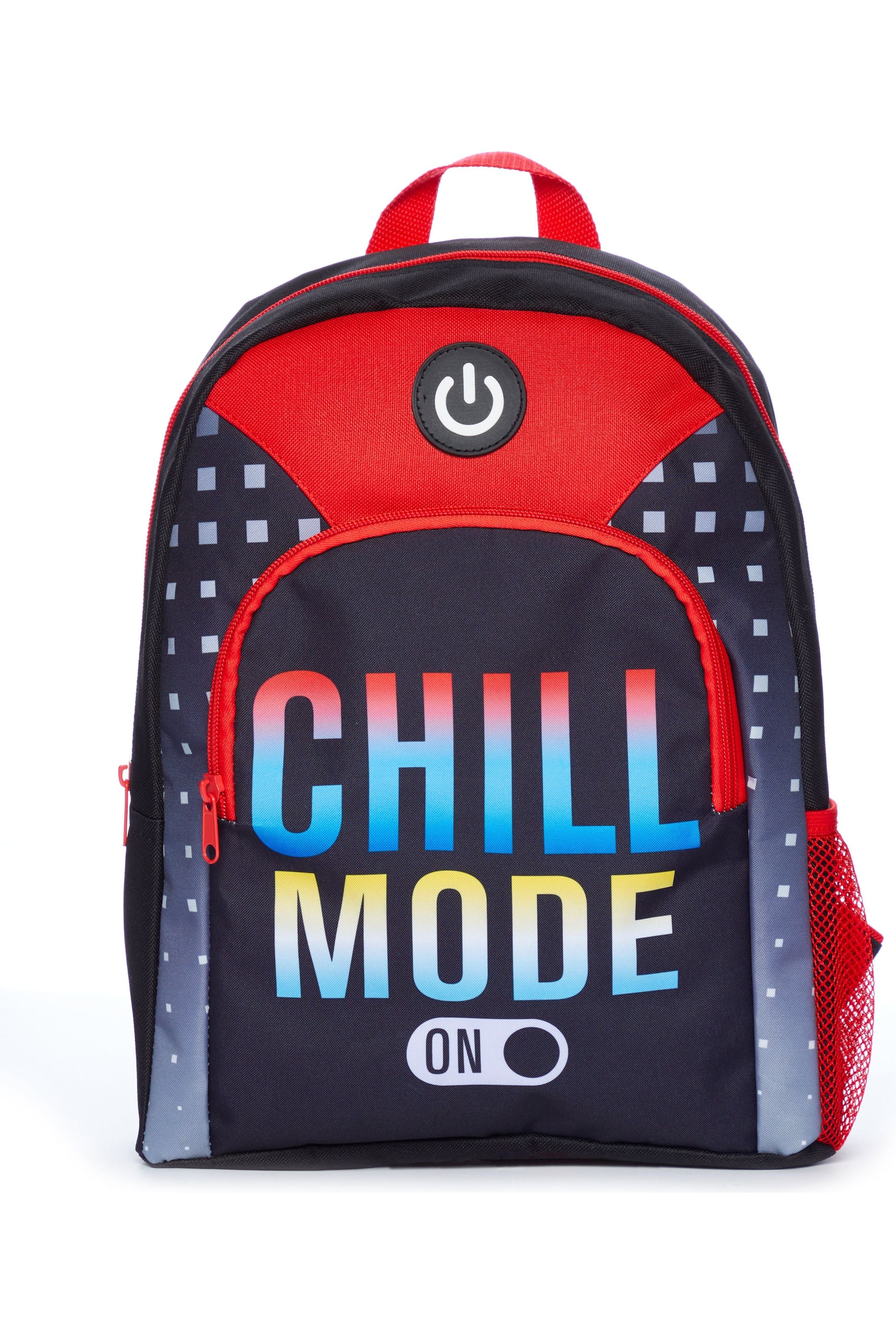 Kids Chill Mode On Gaming Gamer Backpack - Image 3