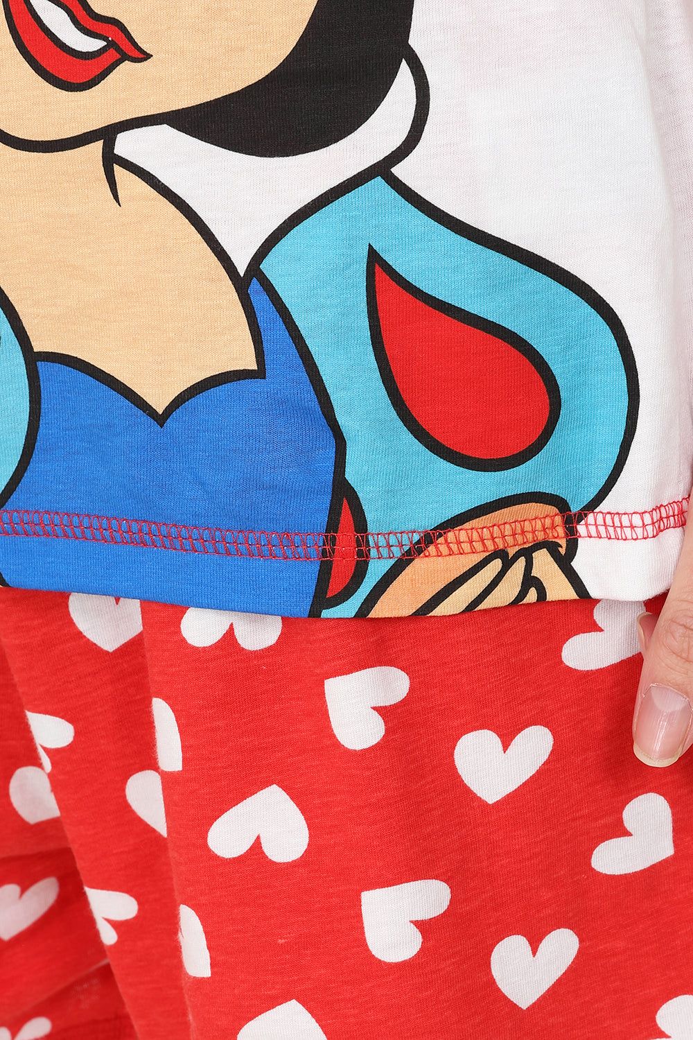 Women's Snow White 'Grumpy But Gorgeous' Short Pyjamas - Image 5