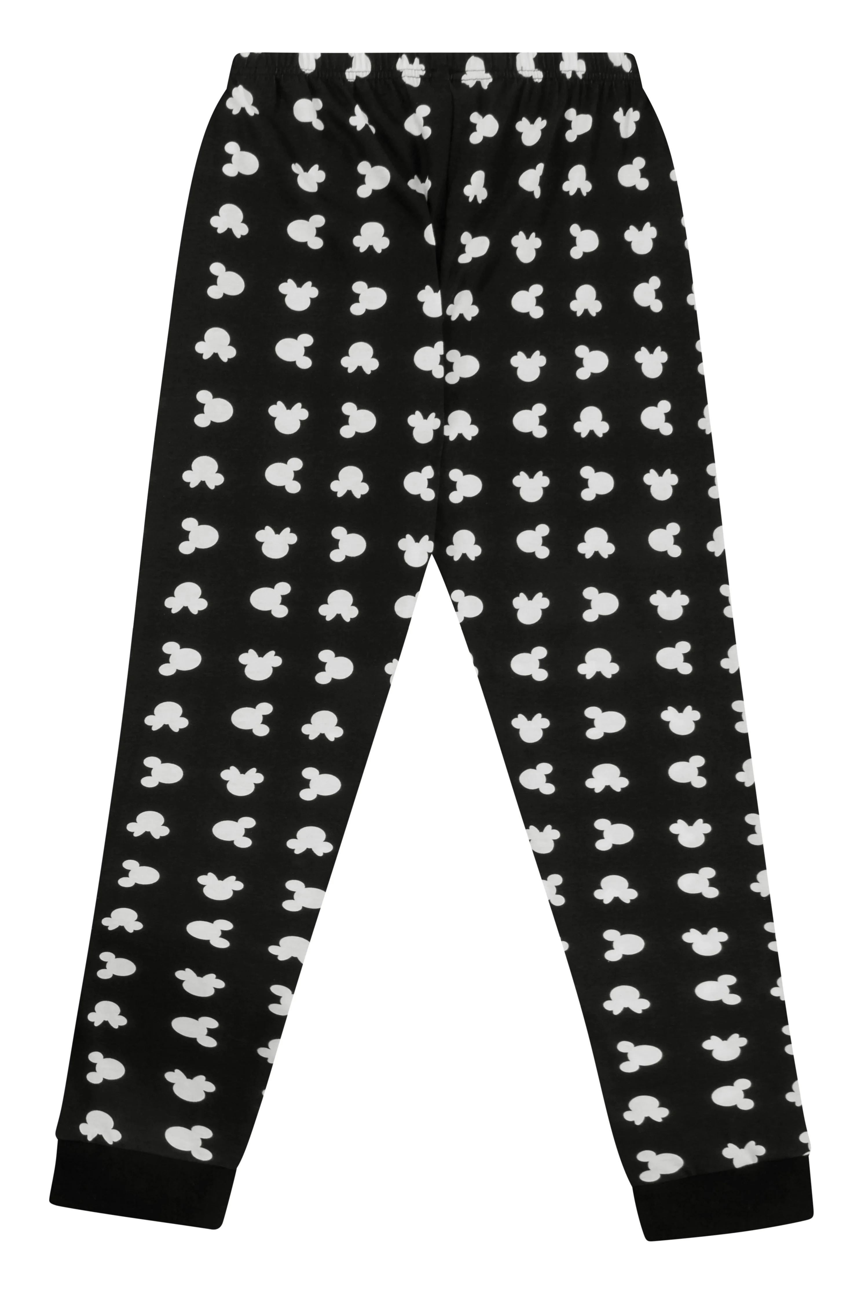 Women's Minnie and Mickey Mouse 'Life Not Always Black & White' Long Pyjamas - Image 7