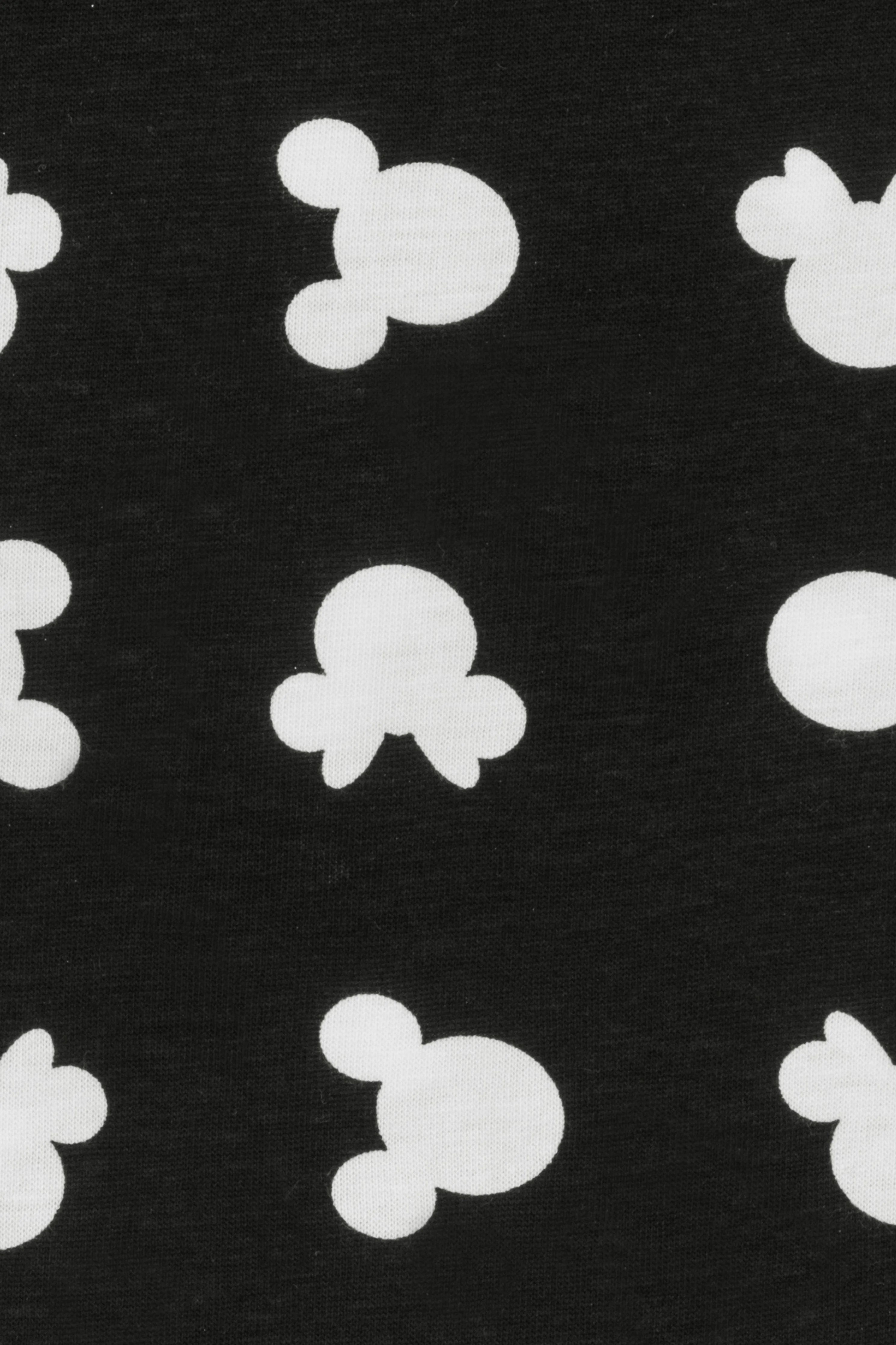 Women's Minnie and Mickey Mouse 'Life Not Always Black & White' Long Pyjamas - Image 8