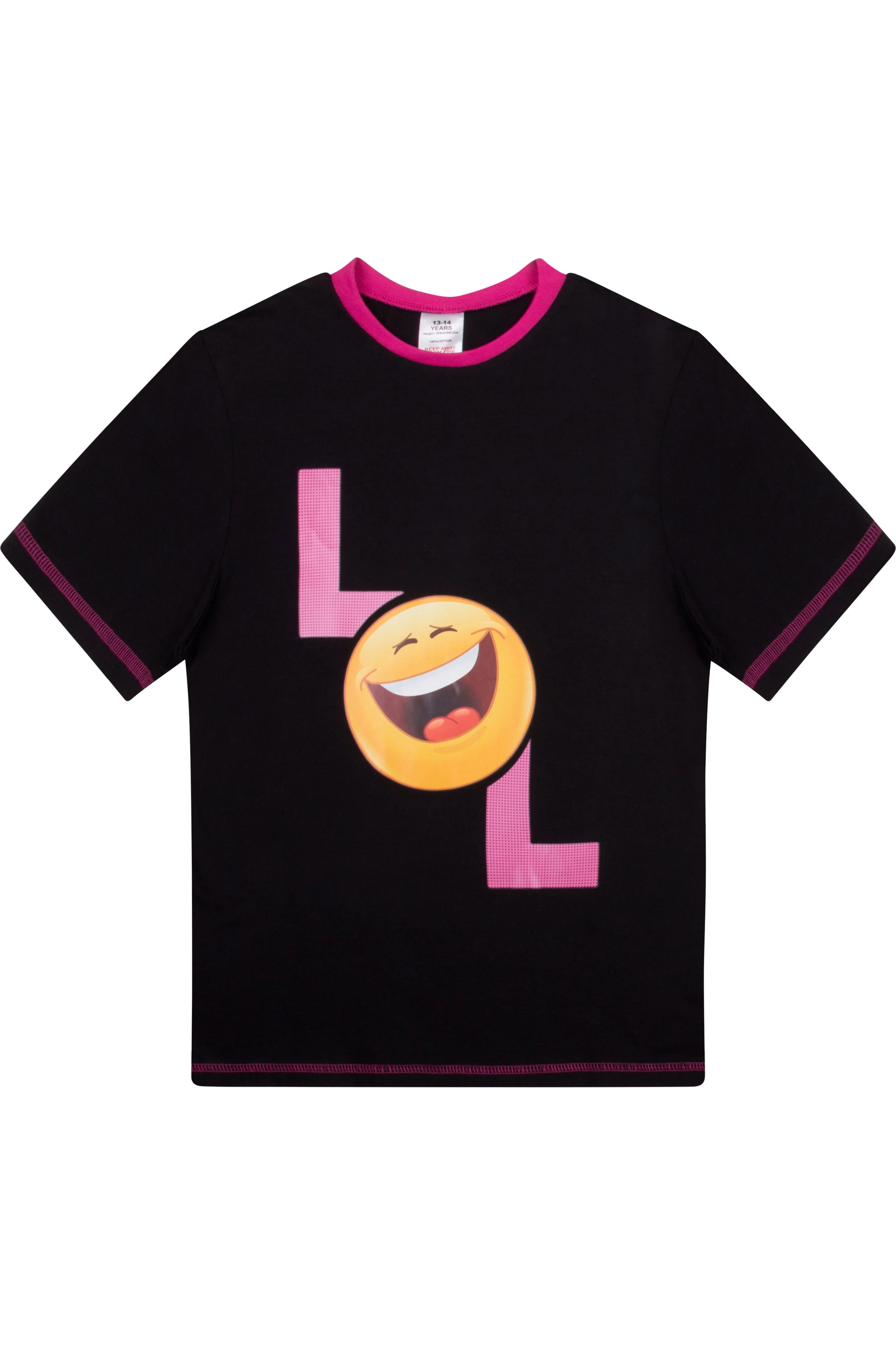 Girls LOL Laugh Out Loud Short Pyjamas - Image 5