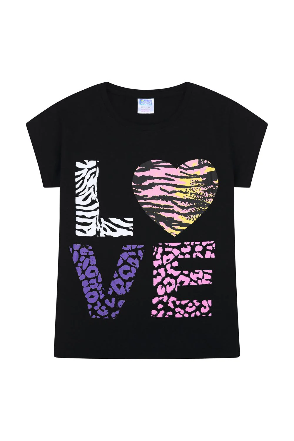 Girls Love Animal Print Short Pyjamas - Image 4