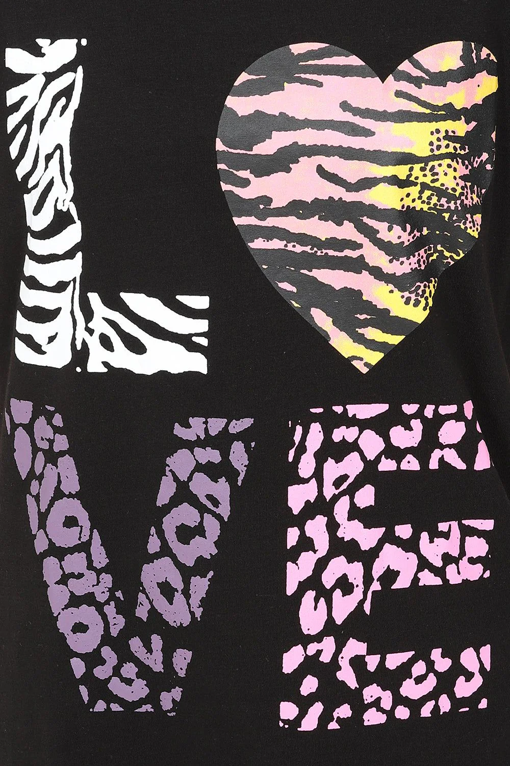 Girls Love Animal Print Short Pyjamas - Image 5