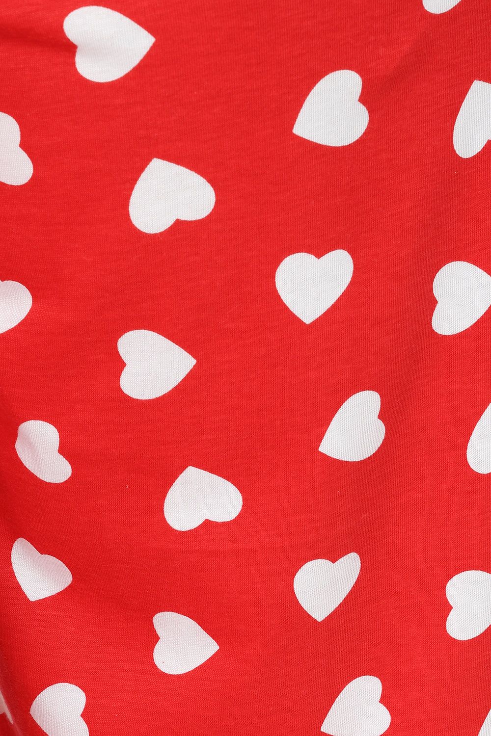 Women's Minnie and Mickey Heart Long Pyjamas - Image 5