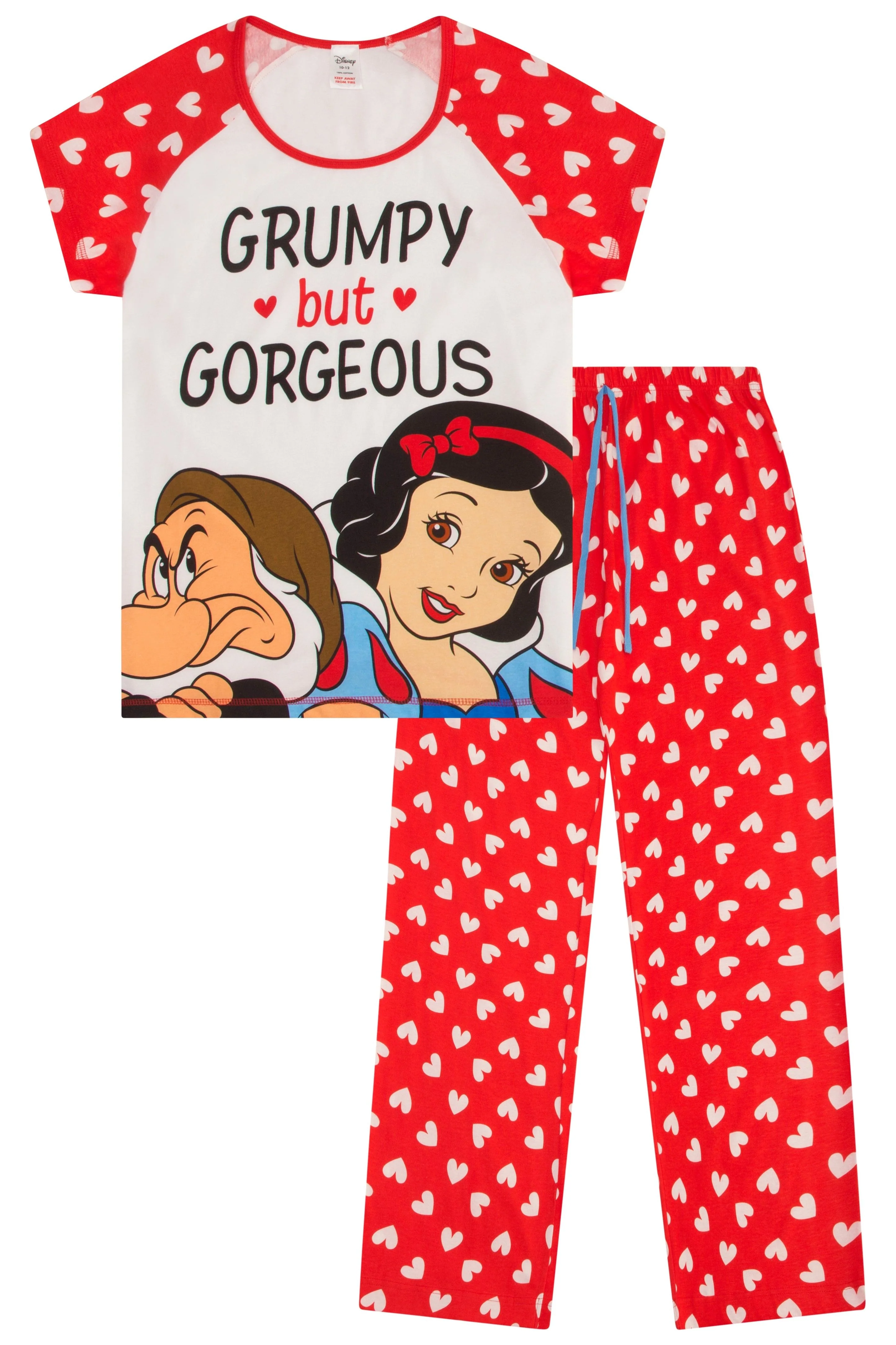 Women's Snow White 'Grumpy But Gorgeous' Long Pyjamas - Image 3