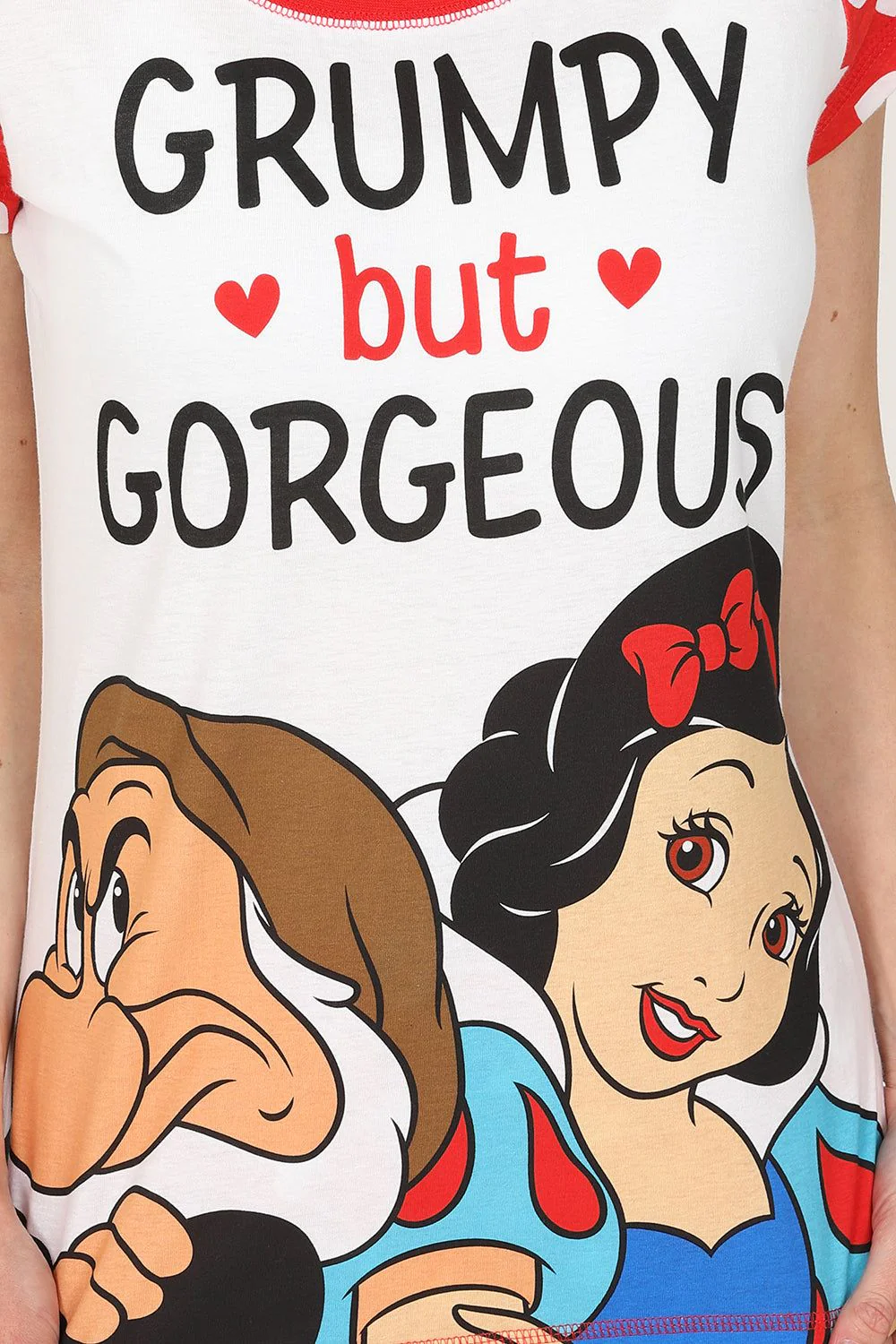 Women's Snow White 'Grumpy But Gorgeous' Long Pyjamas - Image 5