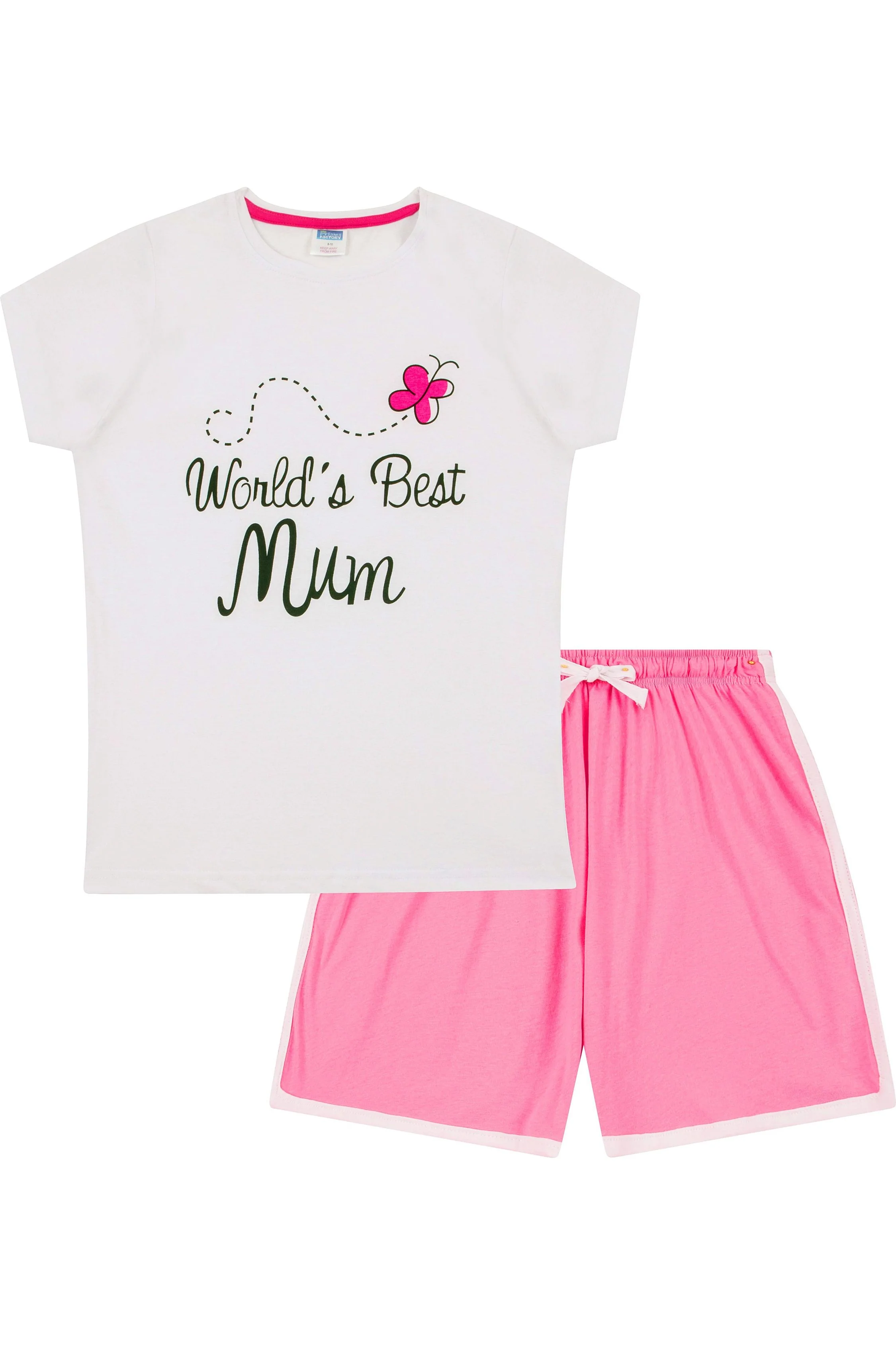 Women's World's Best Mum Short Pyjamas - Image 3