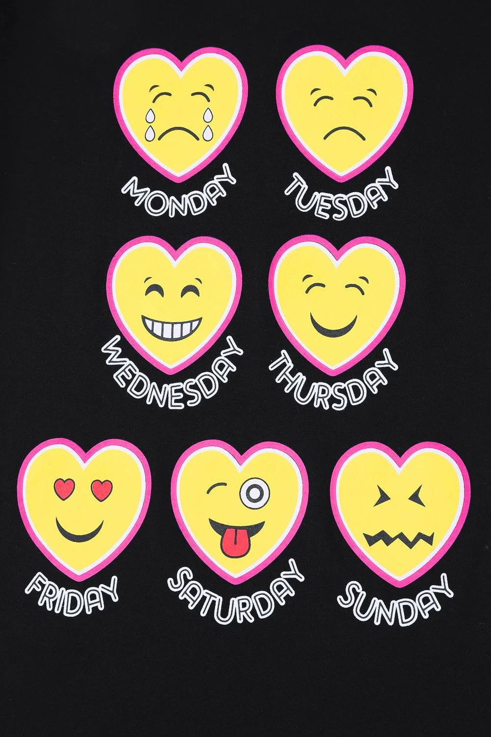 Girls 7 Days Of The Week Short Pyjamas - Image 5